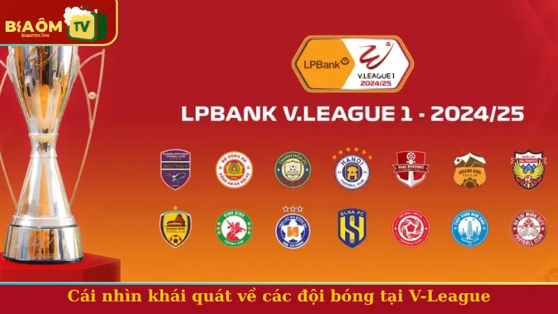 Cái nhìn khái quát về các đội bóng tại V-League