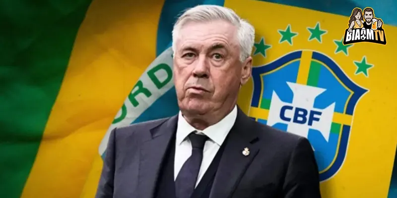 Tầm nhìn World Cup 2030 Vì sao Brazil chọn Carlo Ancelotti làm thuyền trưởng